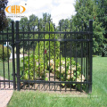 Estilo europeu Modern Wreathd Iron Palisade Gate